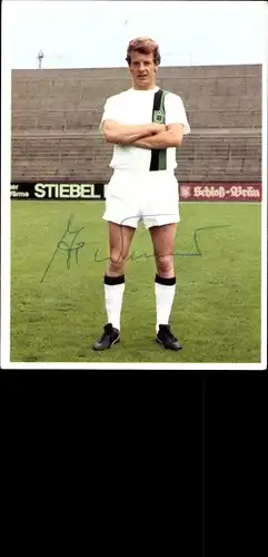 Sammelbild Fußball 1972, Bild Nr. 9, Fußballspieler Herbert Wimmer, Borussia Mönchengladbach