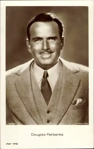 Ak Schauspieler Douglas Fairbanks, Portrait