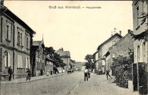 Ak Wörrstadt in Rheinhessen, Hauptstraße