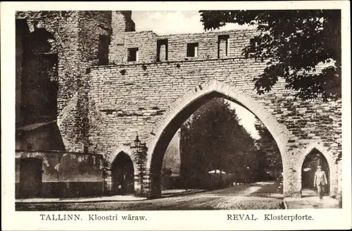 Ak Tallinn Reval Estland, Klosterpforte