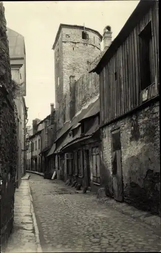 Ak Tallinn Reval Estland, Straßenpartie