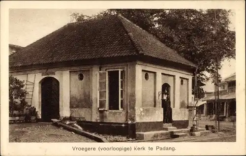 Ak Padang Sumatra Indonesien, ehemalige Kirche