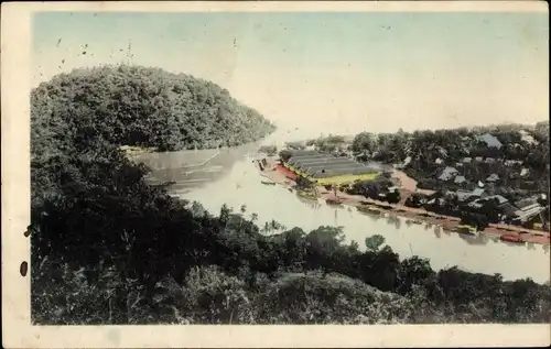 Ak Tanjung Priok Indonesien, Gesamtansicht einer Ortschaft