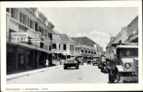 Ak Bandung Bandung Java Indonesien, Bragaweg