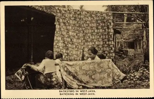 Ak Java Indonesien, Baticking in West-Java