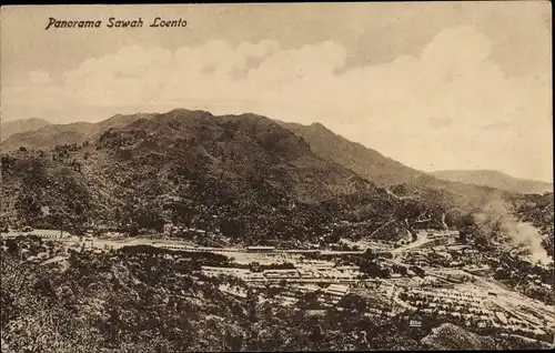 Ak Sawahlunto Sumatra Indonesien, Panorama