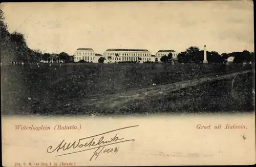 Ak Batavia Jakarta Java Indonesien, Waterlooplein