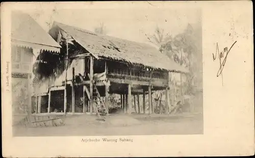 Ak Sabang Indonesien, Acehnesisches Haus