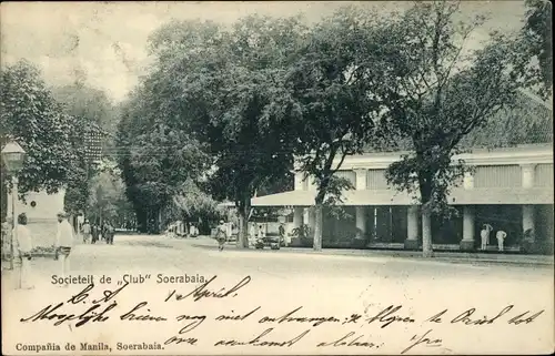 Ak Soerabaya Surabaya Java Indonesien, Societeit de Club