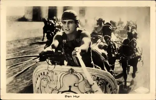 Ak Schauspieler Ramon Novarro, Filmszene, Ben Hur