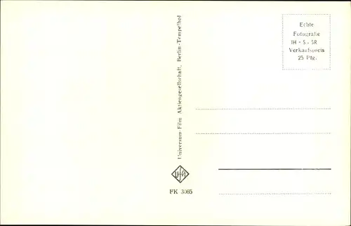 Ak Schauspieler Raf Vallone, Portrait