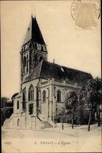 Ak Thiais Val de Marne, Kirche