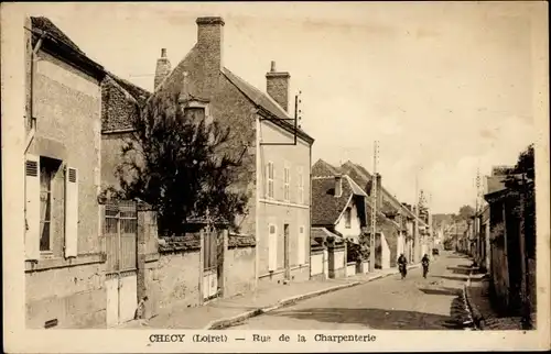 Ak Chécy Loiret, Rue de la Charpenterie