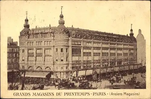 Ak Paris IX, Kaufhäuser Printemps
