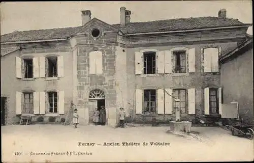 Ak Ferney Voltaire Ain, ehemaliges Voltaire-Theater