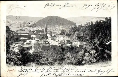 Litho Ilfeld Harztor in Thüringen, Gesamtansicht