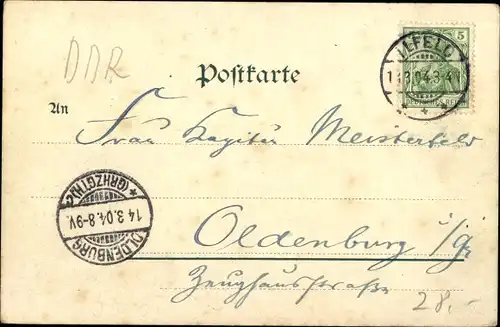 Litho Ilfeld Harztor in Thüringen, Gesamtansicht