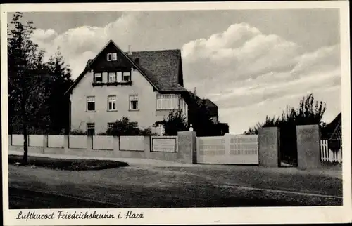 Ak Friedrichsbrunn Thale im Harz, Gebäude