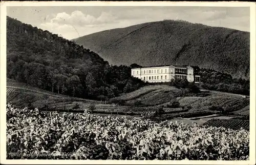 Ak Edenkoben an der Haardt, Villa Ludwigshöhe