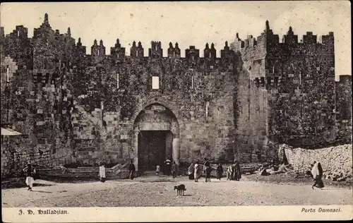 Ak Jerusalem Israel, Damaskustor