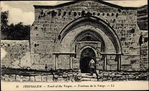 Ak Jerusalem Israel, Grab der Jungfrau