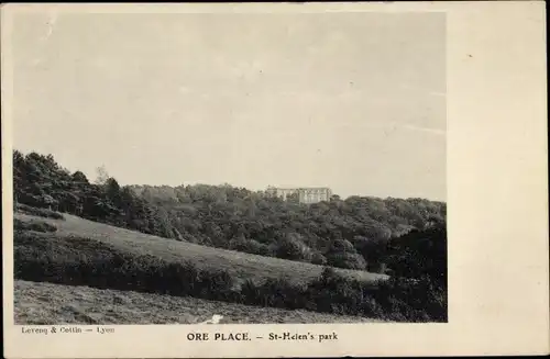 Ak Hastings East Sussex England, Ore Place, St. Helen's Park