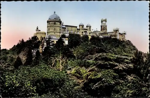 Ak Sintra Cintra Portugal, Pena-Palast