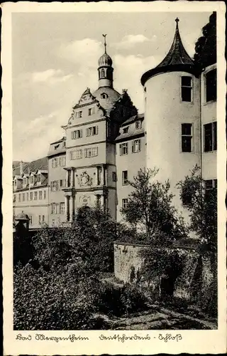 Ak Bad Mergentheim in Tauberfranken, Deutschordens-Schloss