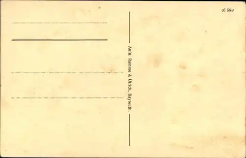 Ak Bayreuth in Oberfranken, Opernhaus, Fürstenloge