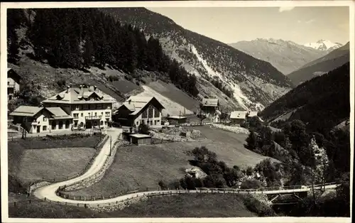 Ak Ortler Ortles Südtirol, Gomagoi, Hotel Posta