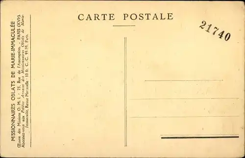 Ak Missions Esquimaudes, L'iglou de vieux Jacques près de la Mission pour avoir la messe