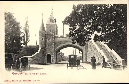 Ak Quebec, Kanada, La Porte Saint Louis