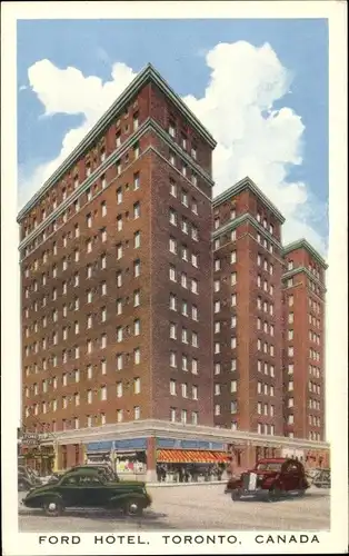 Ak Toronto Ontario Kanada, Ford Hotel