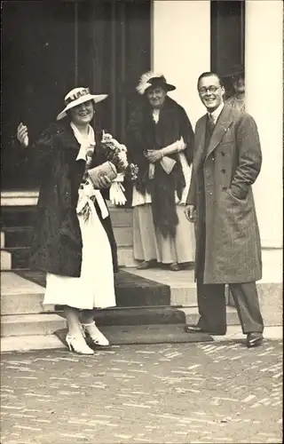 Ak Den Haag, Prinzessin Juliana der Niederlande mit Prinz Bernhard, 1936