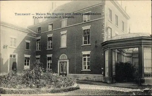 Ak Tienen Flämisch-Brabant-Flandern, Maison Ste Eugenie für Damen-Boarder