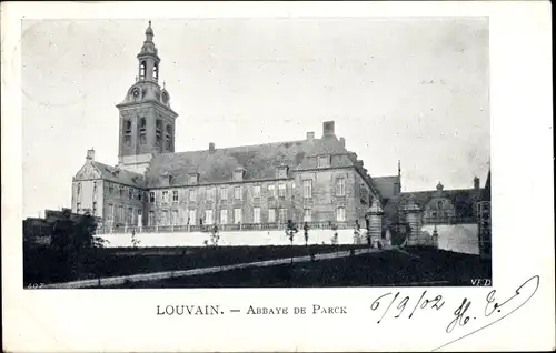 Ak Leuven Leuven Flämisch-Brabant, Abtei Parck
