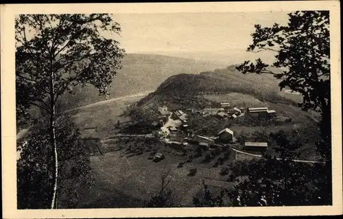 Ak Frahan über Semois Wallonien Luxemburg, Panorama