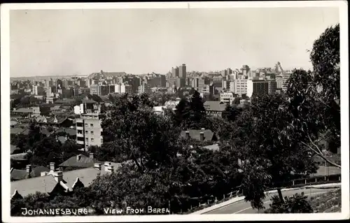 Ak Johannesburg Südafrika, Panorama Blick vom Berea