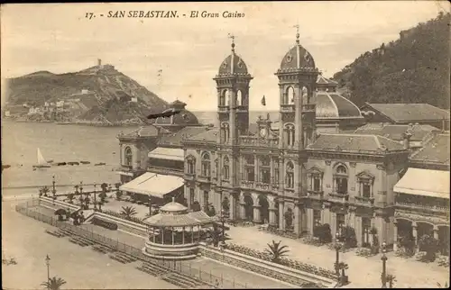 Ak Donostia San Sebastián Baskenland, Das Grand Casino