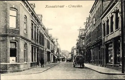 Ak IJmuiden Velsen Nordholland Niederlande, Kanaalstraat