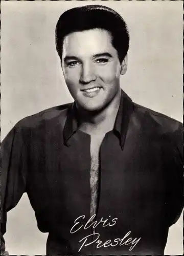 Ak Sänger Elvis Presley, Portrait