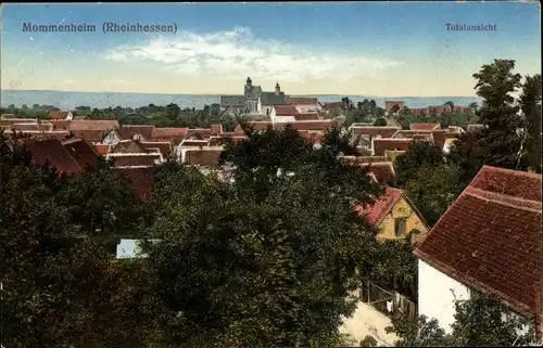 Ak Mommenheim Rheinhessen, Gesamtansicht