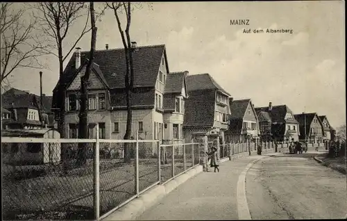 Ak Mainz am Rhein, Albansberg