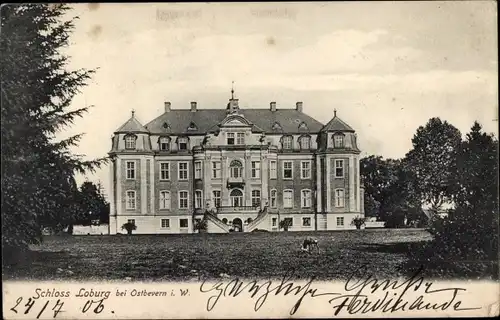 Ak Ostbevern im Münsterland, Schloss Loburg