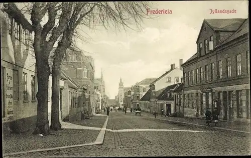 Ak Fredericia Jutland Dänemark, Jyllandsgade