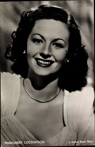 Ak Schauspielerin Margaret Lockwood, Portrait