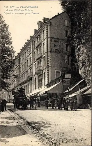 Ak Eaux Bonnes Pyrénées Atlantiques, Grand Hotel des Princes