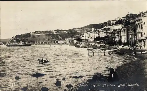 Ak Konstantinopel Istanbul Türkei, Oberer Bosporus, Yéni Mahalé