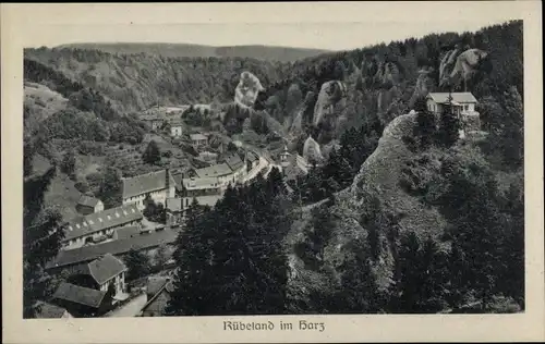 Ak Rübeland Oberharz am Brocken, Gesamtansicht