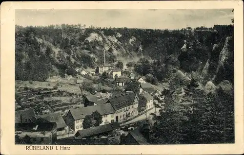 Ak Rübeland Oberharz am Brocken, Gesamtansicht